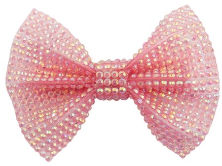 Great Pretenders Boutique Pink Gem Bown Hairclip Online