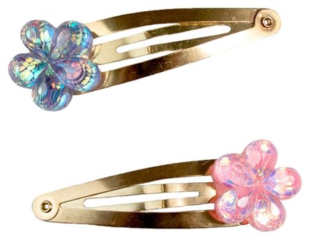 Great Pretenders Shimmer Flower Hairclips Online