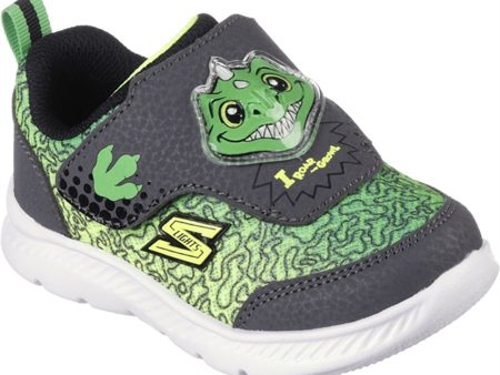 Skechers Boys Comfy Flex 2,0 Sneakers Charcoal Lime on Sale