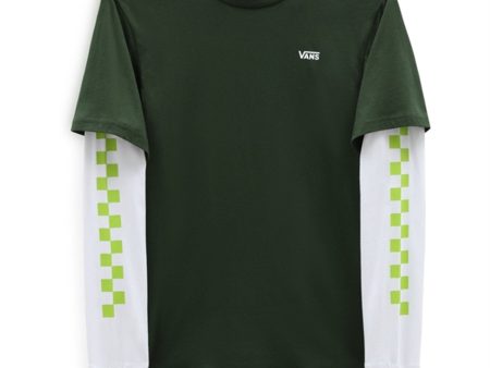 VANS By Long Check Twofer T-Shirt Mountain View Online Hot Sale