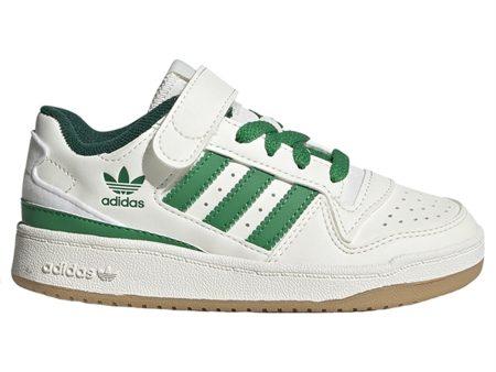 adidas Basketball Forum Low C Sneakers White   Green For Cheap