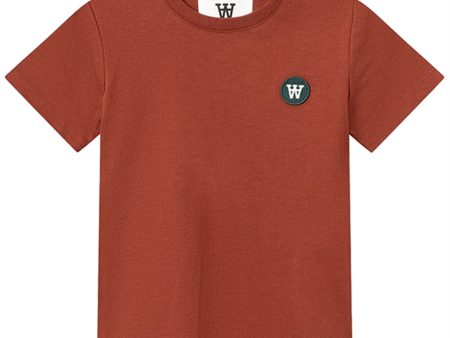 Wood Wood Autumn Red Ola T-Shirt Cheap