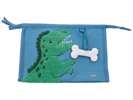 Dino World Washbag Blue Dino Mini For Cheap