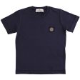 Stone Island Junior T-shirt Navy Blue Online