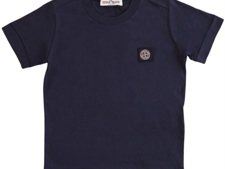 Stone Island Junior T-shirt Navy Blue Online