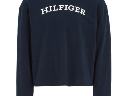 Tommy Hilfiger Monotype Tröja Desert Sky Online now