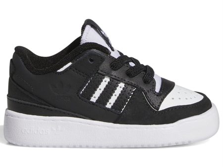 adidas Basketball Forum Low Sneakers Core Black   White Online now