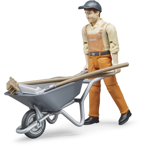 Bruder Bworld Figure set Municipal Worker Sale