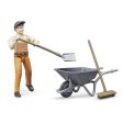 Bruder Bworld Figure set Municipal Worker Sale