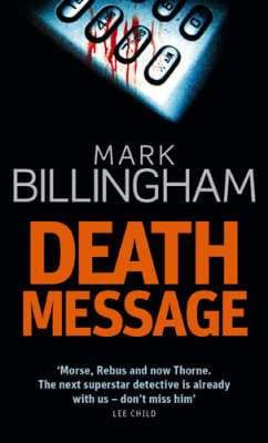 Mark Billingham: Death Message [2008] paperback Sale